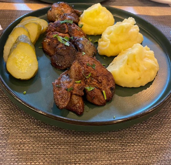 Ficăței de pui cu piure